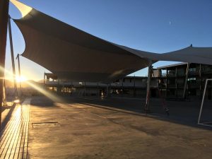 Cubiertas Tensadas. Colegio Don Bosco, Calama